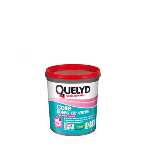 COLLE TOILES DE VERRE AVEC INDICATEUR COLORE